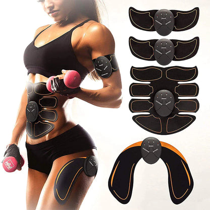 EMS Abdominal Muscle Toning Trainer ABS Stimulator Toner Fitness Binder Gym Belt